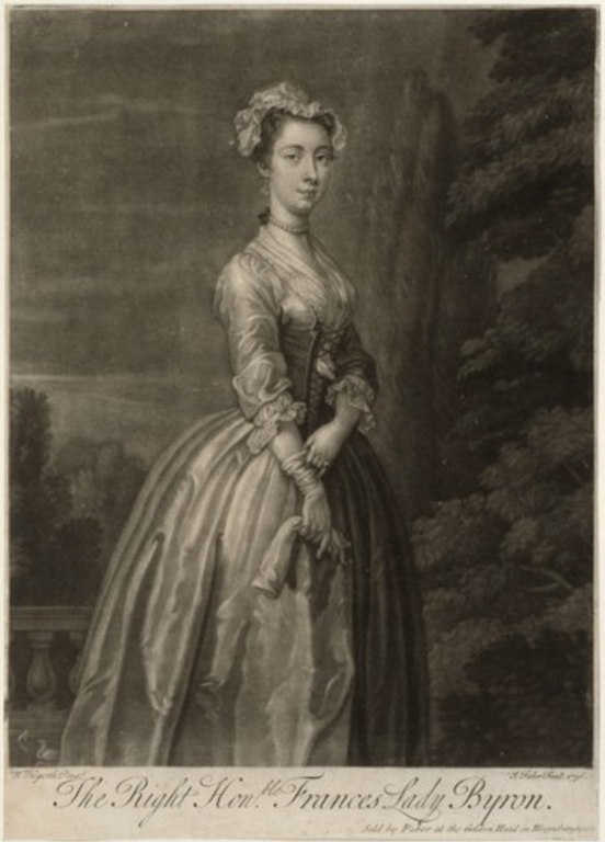 Lady Byron, engraving