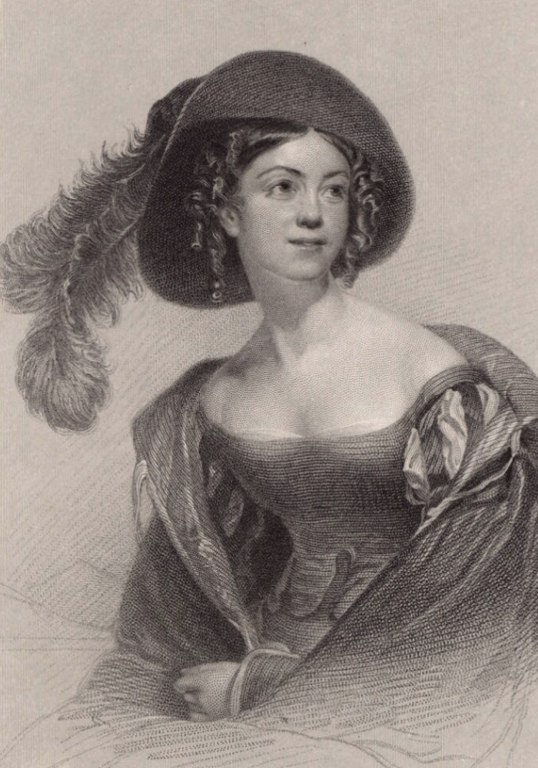 Letitia Elizabeth Landon, engraving