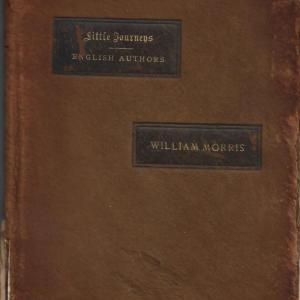 Cover, Little Journeys: William Morris