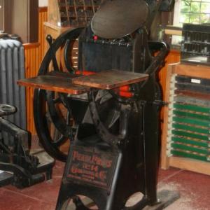 Morris's Hand press