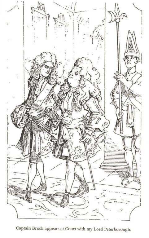 Third drawing by Thackeray in the novel, Catherine