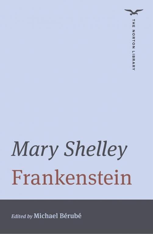 Cover of the Norton Library Edition of Frankenstein