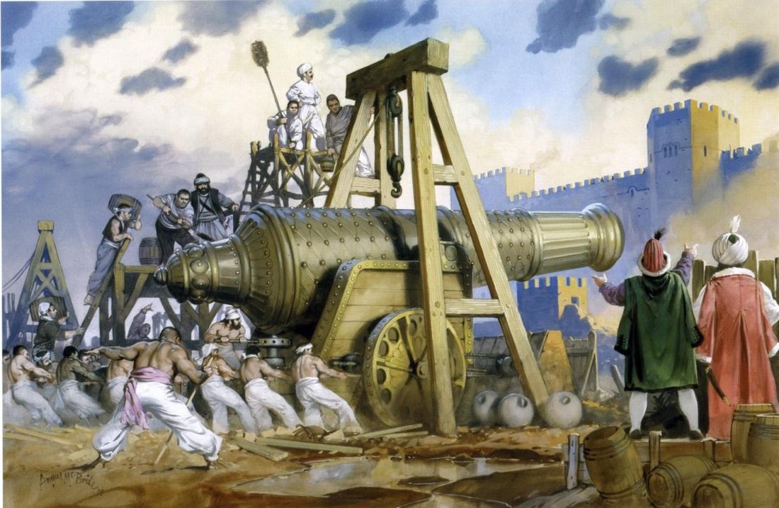 siege of constantinople cannon