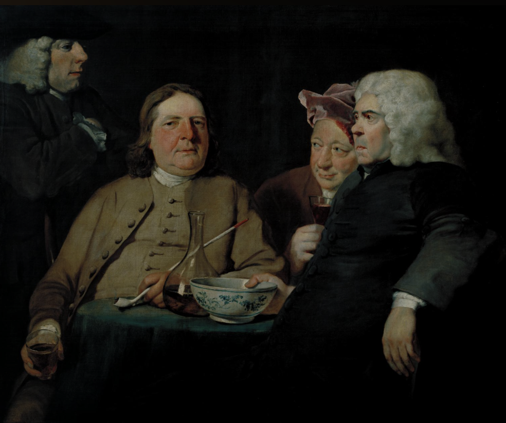 Joseph Highmore's Mr Oldham and his Guests, c. 1750