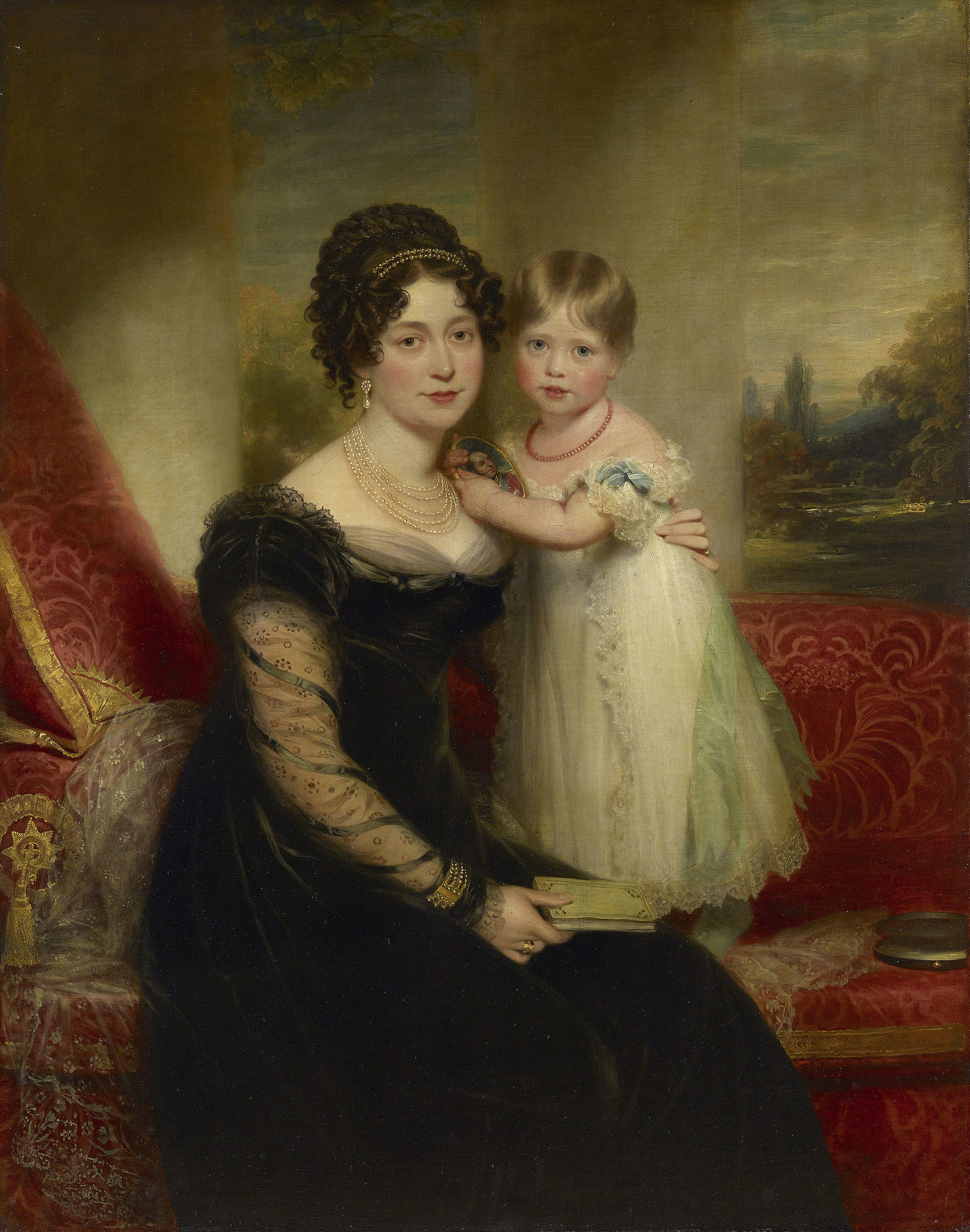 Королева воспитала. Антуанетта Саксен-Кобург-Заальфельдская. Мать королевы Виктории герцогиня Кентская.