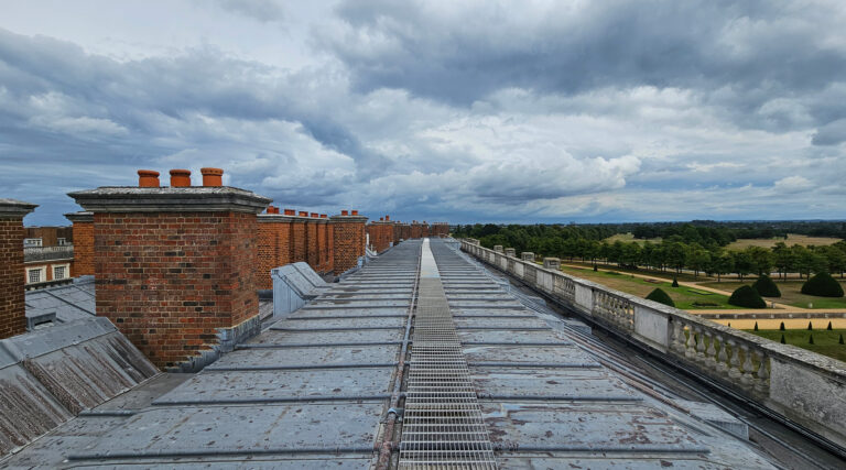 This is the view from the top of the palace.
