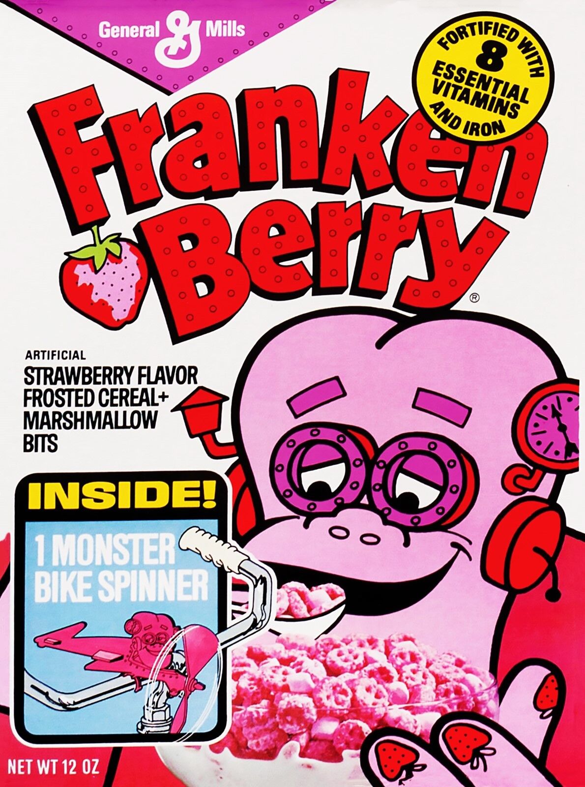 Franken Berry Box from 1971