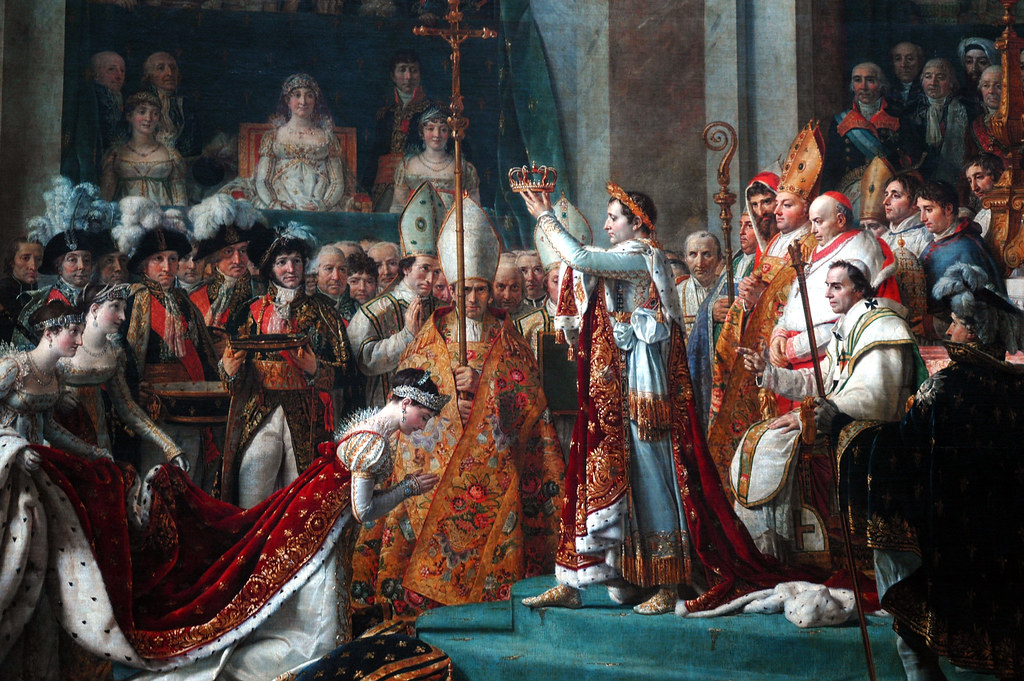 The Coronation Of Napoleon Bonaparte COVE