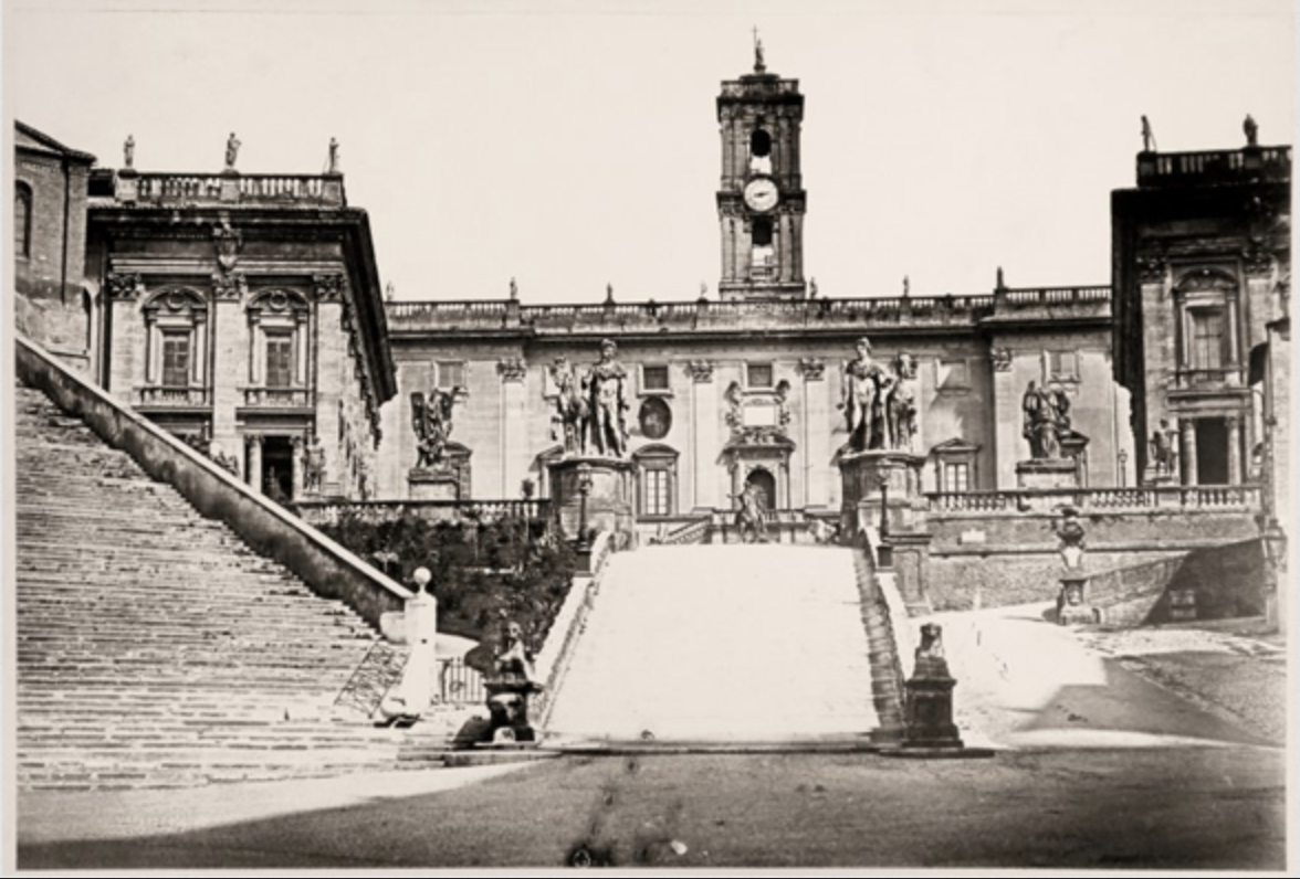 Roma Campidoglio 1900 circa 