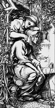 Laurence Housman, illustration for Christina Rossetti’s Goblin Market (1893)