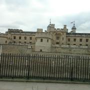 A view of the Tower of London from the Park