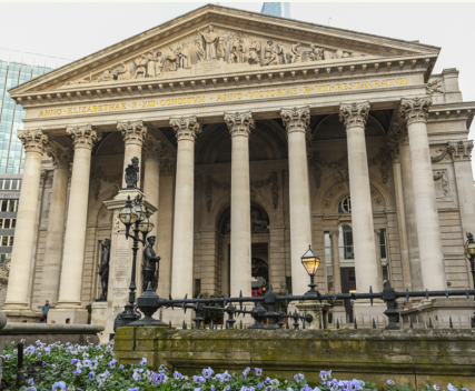 External View of the Royal Exchange External View of the Royal Exchange