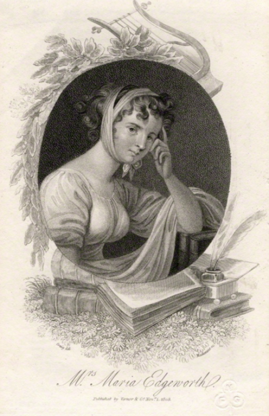 Maria Edgeworth, engraving