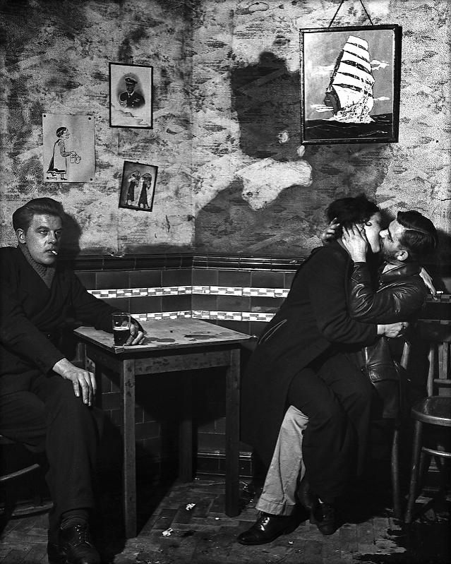 At Charley Brown's Pub, Limehouse