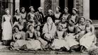 Florence Nightingale with trainees of her nursing school