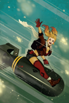 DC Comics Bombshells volume 14, featuring Harley Quinn.