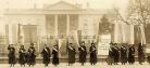 The Silent Sentinels (National Women's Party) picketing in front of the White House