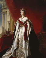 Portrait of Queen Victoria (1843) by Franz Xaver Winterhalter 