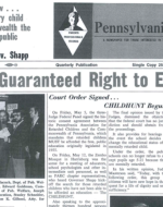 Pennsylvania Message 1972