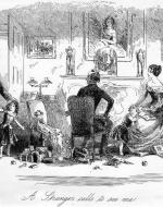 Mr. Pegotty returns from Australia to visit the happy couple--- David and Agnes Copperfield