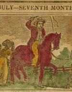 painting of an overseer on a horse whipping an enslaved person as an enslaved woman and children are forced to watch