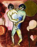 Marc Chagall 1911 Adam and Eve