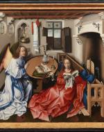 Annunciation Triptych by Robert Campin