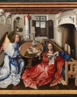 Annunciation Triptych by Robert Campin