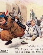 While in the act of voting.