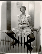 Photograph of Josephine Baker in the stage production In Bamville aka The Chocolate Dandies. 1924.