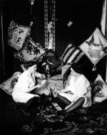 Bellocq, E. J. Girls Playing Cards, Storyville. 1911-13.
