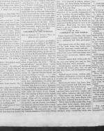 A newspaper clipping from the Bedford [PA] Inquirer from Feb. 18, 1870