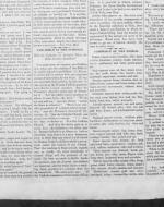 A newspaper clipping from the Bedford [PA] Inquirer from Feb. 18, 1870