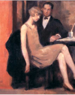  Boettinger, Hugo.  V Kavárnē.  1926.