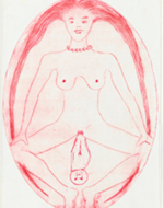 Bourgeois, Louise. Cross-Eyed Woman Giving Birth. 2005. 