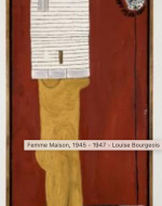 Bourgeois, Louise. Femme Maison. 1947-49.