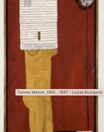 Bourgeois, Louise. Femme Maison. 1947-49.