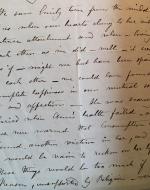 Letter Written By Charlotte Brontë About Emily's Death, 1849