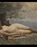 Camille Corot, 1865, Bacchante by the Sea