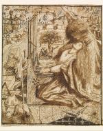 Dante Gabriel Rossetti, St. Cecilia (1856-1857)