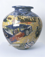 Perry, Grayson. Photo of Driven Man. 2000. art net. 