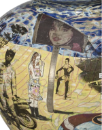 Perry, Grayson. Photo of Driven Man. 2000. Stilleto Detail. 2000. 