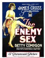 Film Poster for The Enemy Sex. 1924.