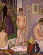 Georges Seurat 1886 The Models 