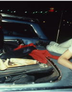 Goldin, Nan. French Chris at the Drive-in, NJ. 1979. 