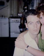 Goldin, Nan. Nan on Brian’s Lap, Nan’s Birthday, New York City. 1981. 