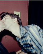 Goldin, Nan. Philippe H. and Suzanne Kissing at Euthanasia, New York City. 1981.