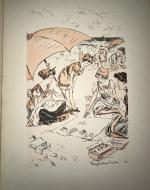 Cover , Betty Bile inscription, Title Page, First Stanza , Women sitting around a table playing bridge , Women outside playing bridge