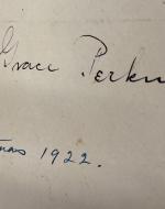 Grace Perkins Christmas 1922