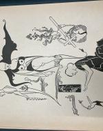 B&W illustrated page